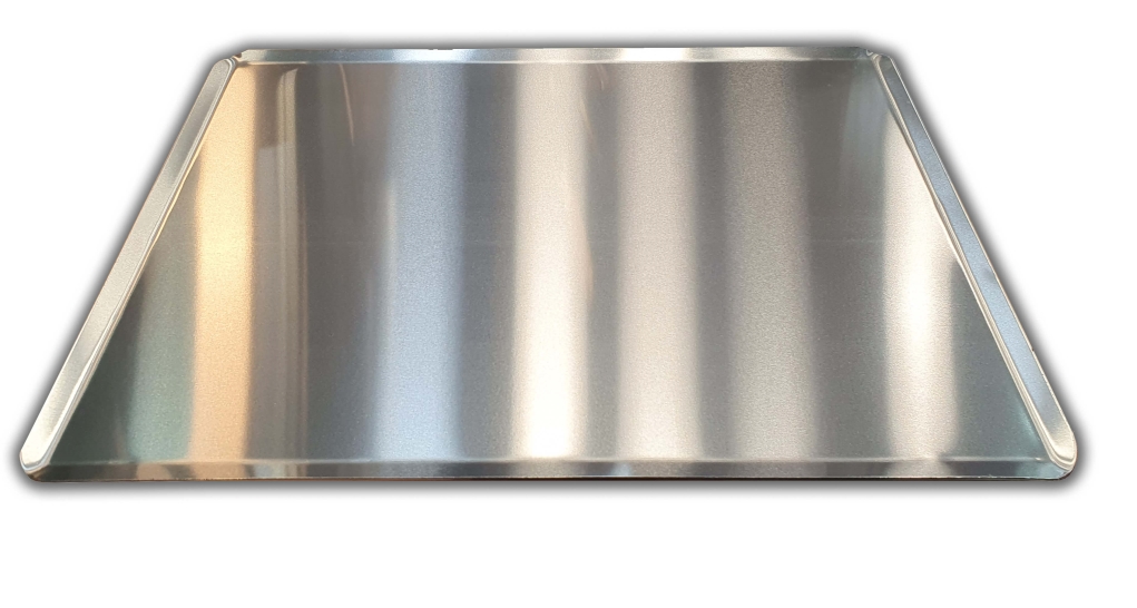 מגש שטוח 32/35 ס"מ אלומיניום (מידה ביתית)+מדבקת הגנה PVC