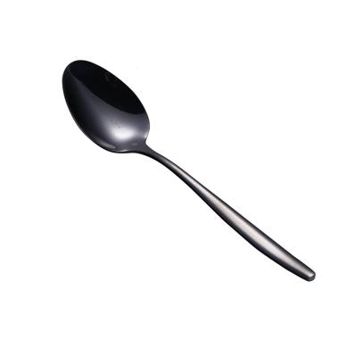 כף שולחן יהב שחור מבריק תריסר(12 יח')