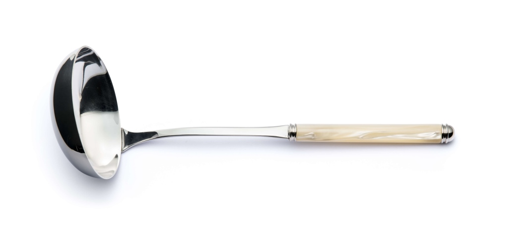 מצקת מרק 9 נירוסטה 28.5 ס"מ ליאנה שנהב EME