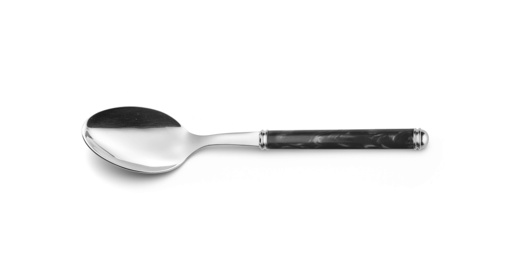 כף הגשה נירוסטה 23.7 ס"מ ליאנה שחור EME