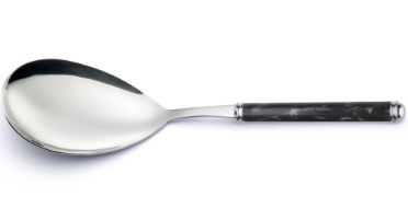 כף אורז רחבה 27.4 ס"מ נירוסטה ליאנה שחור EME