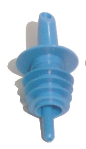 פיית מזיגה/פורר פלסטיק כחול  1/12