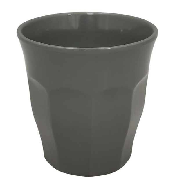 כוס מקרון 177 מ”ל מלמין אפור Efay