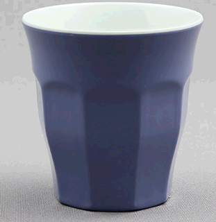 כוס מקרון 177 מ"ל מלמין סגול/לבן EFAY 120/10