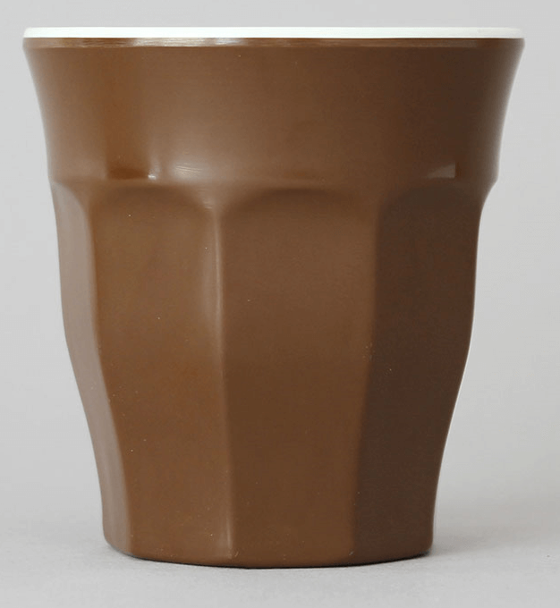 כוס מקרון 295 מ"ל מלמין שוקו/לבן EFAY