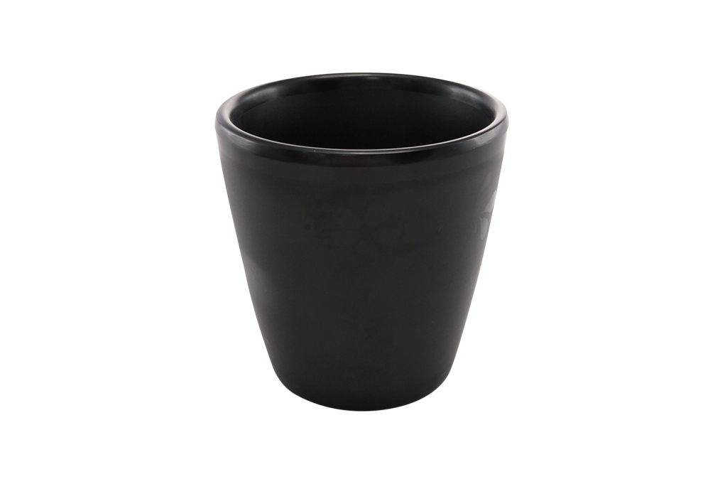 כוס סקורה 7X7.4 ס”מ מלמין שחור Efay