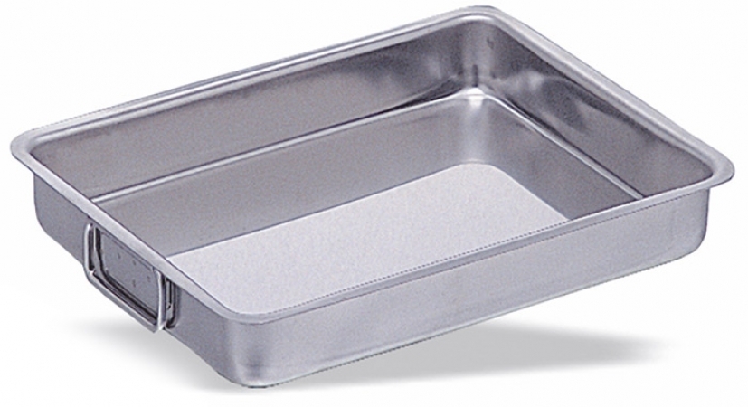 רוסטר נירוסטה 50/35 ס"מ גובה 7 ס"מ ידיות נופלות  PUJADAS