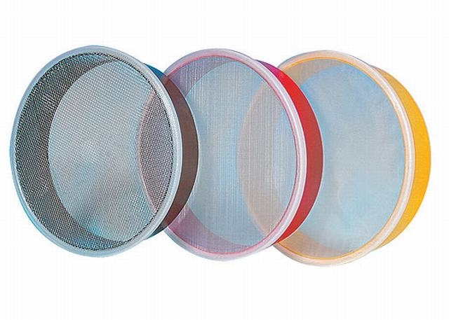 נפה לקוסקוס 36 ס"מ פלסטיק רשת נירוסטה