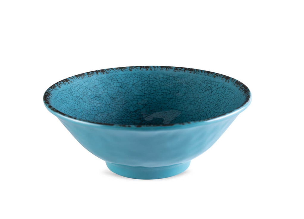 קערה מלמין עמוקה 24 ס"מ טורקיז אופאל 12181 TAMA