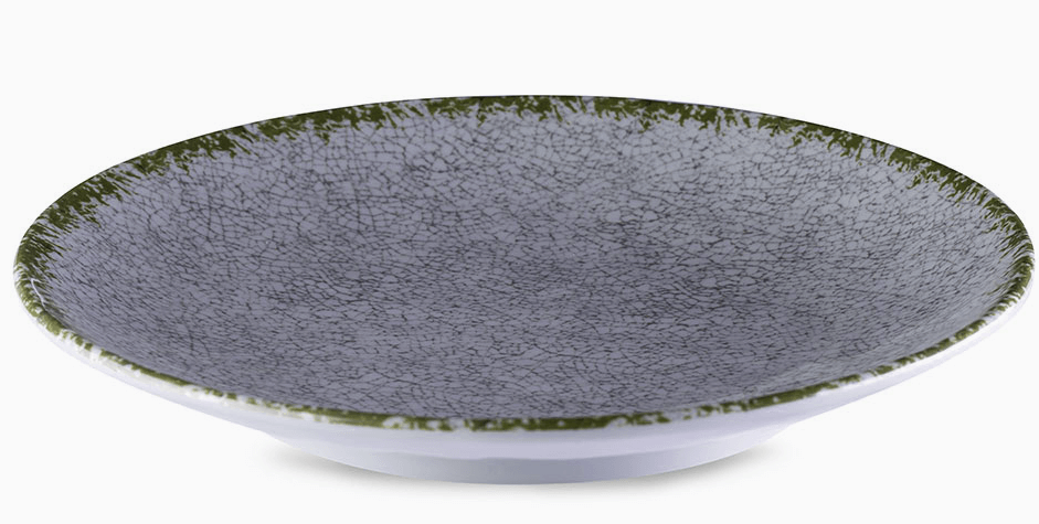 צלחת אופאל 3.5*24.2 ס"מ מלמין אפור - 38010 TAMA