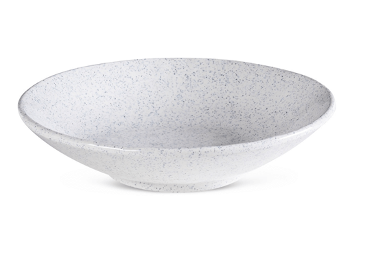 צלחת עמוקה/קערית 14 ס"מ מלמין שיש מנוקד אופאל TAMA 25CL