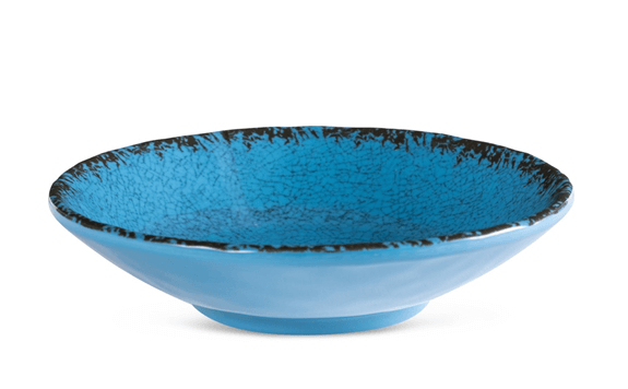 צלחת עמוקה/קערית 14 ס"מ מלמין כחול אופאל TAMA 25CL