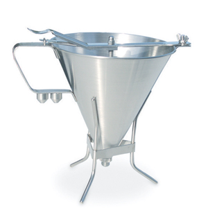 משפך / מתקן רטבים נירוסטה קומפלט 1.8L