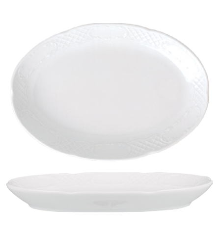 מגש/פלטה אובלי פלורה 32/22 ס"מ GURAL FLORA FLO32KY00