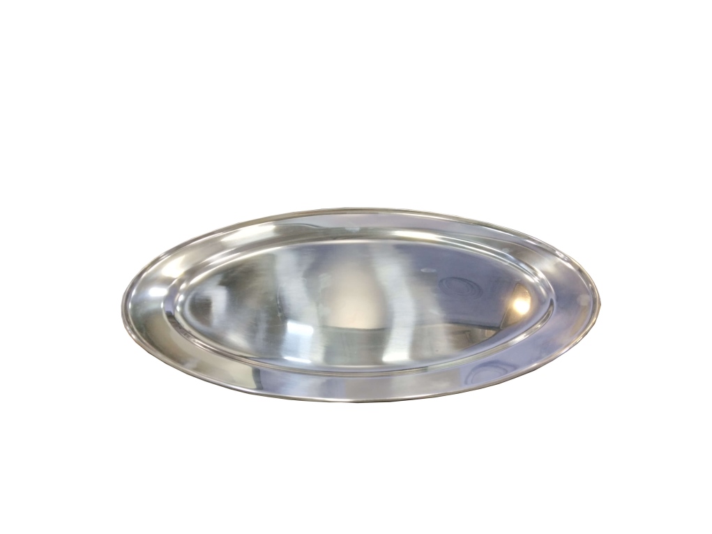 מגש / פלטה אובלית נירוסטה סופר 25 ס"מ