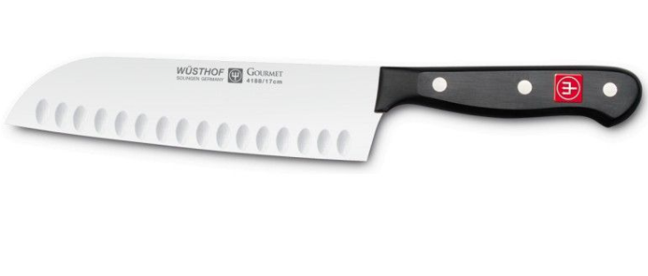 סכין סנטוקו 17 ס"מ חריצים WUSTHOF DREIZACKWERK GOURMET