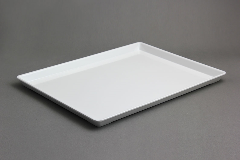 מגש לולבי 33X43 מלמין לבן EFAY