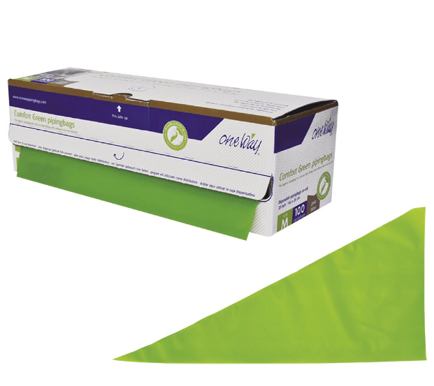 שק זילוף חד פעמי 53 ס"מ  ירוק 100  יח"  NETHERLANDS One way