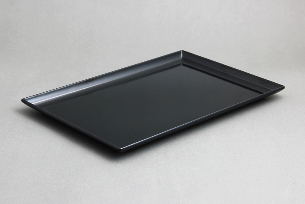 מגש לולבי 24X35 מלמין שחור EFAY