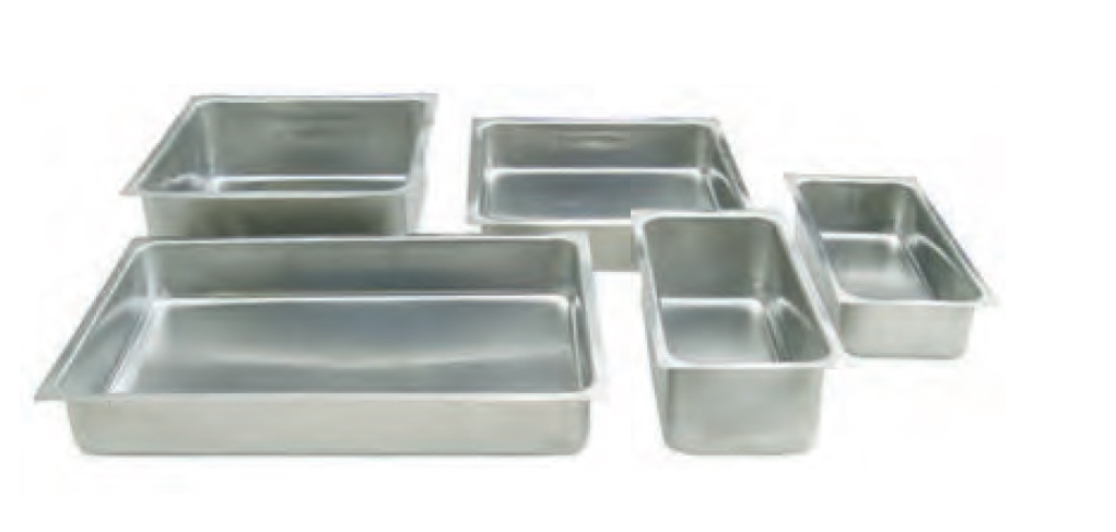 תבנית מתקן 2 נירוסטה 12/24/5 ס"מ ( כ 1.2 ליטר )