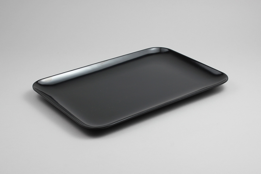 מגש אמי 33*23 ס"מ מלמין שחור EFAY 6/36