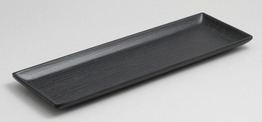 מגש דמוי עץ 30*10 מלמין שחור Efay