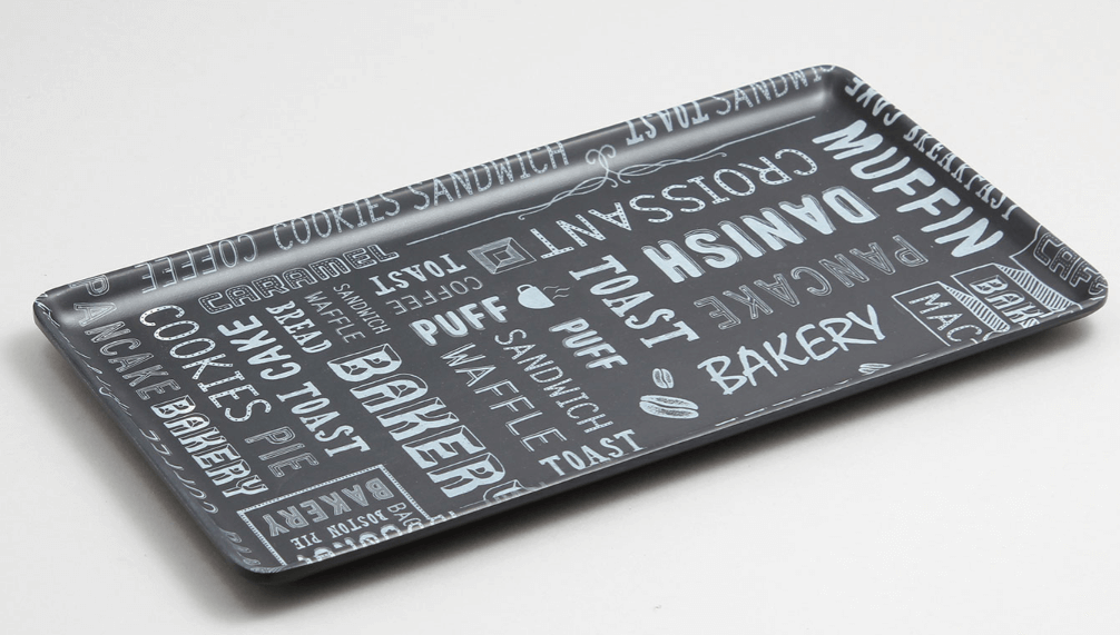 מגש 1/3 גובה 1.8 בייקר שחור כתוביות EFAY