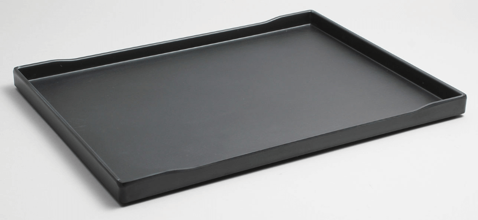 מגש דמוי עץ שחור לחדר 38/28.8 גובה 2.5 ס"מ זן Efay