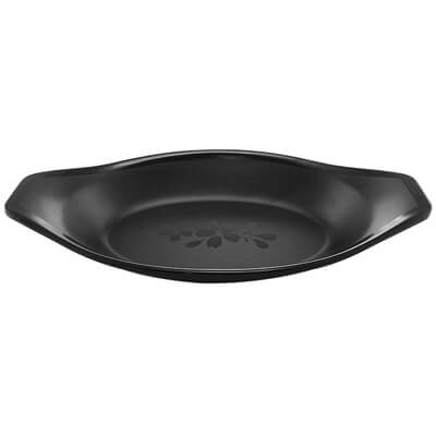 קערית רביירה עם ידיות 20.2X11.5X3.4 ס"מ סקורה מלמין שחור Efay