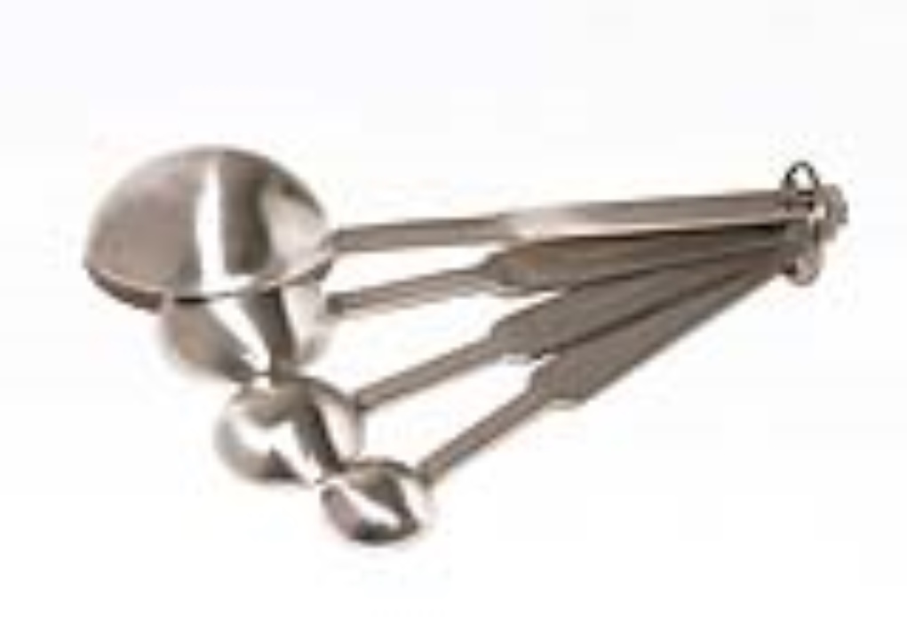 סט  4 כפות מדידה/מידה נירוסטה ROSOPRO