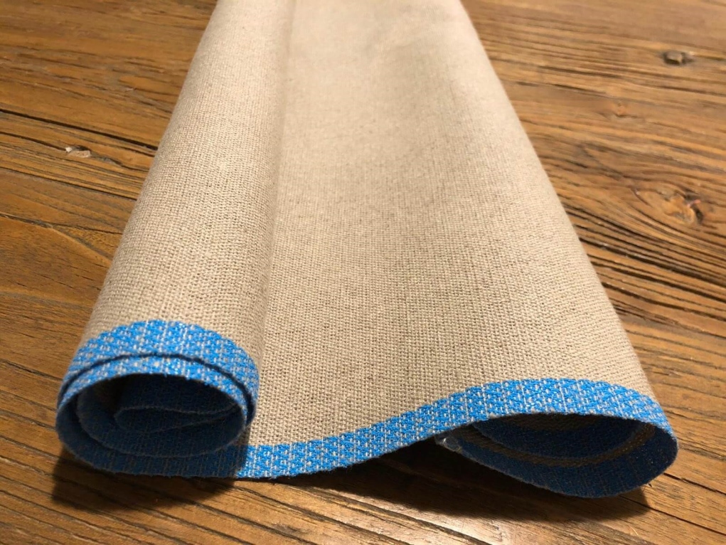 בד פישתן/פשתן תפיחה ללחם 80/60 ס"מ