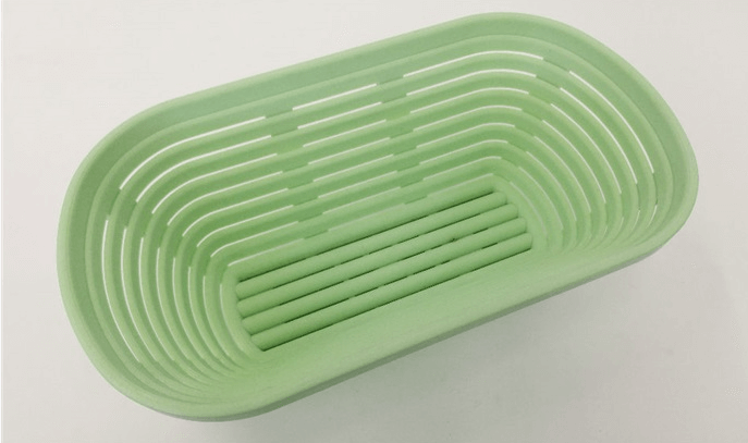 סלסלה התפחה אובלי 26/14 ס"מ פלסטיק מקצועי 750 גרם Herbert Birnbaum