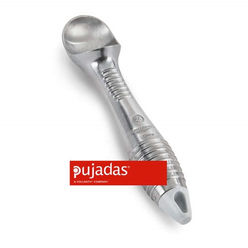 כף גלידה כספית(24)44 מ"ל 1.1/2 PUJADAS  VOLLRATH OZ אפור