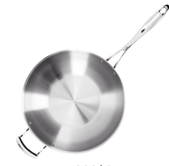 מחבת הקפצה נירוסטה 30.2 ס"מ PUJADAS  WOLLRATH Miramar 4.9L