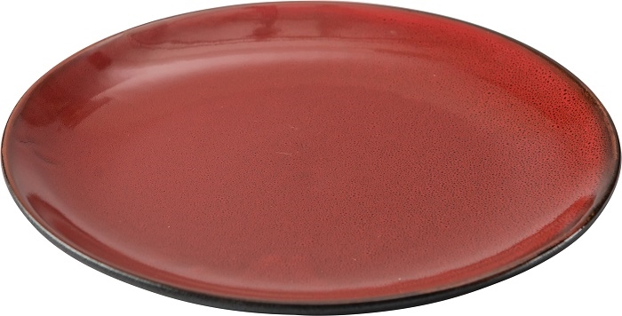 צלחת צים אדום/שחור 15 ס"מ פורצלן JAGUAR