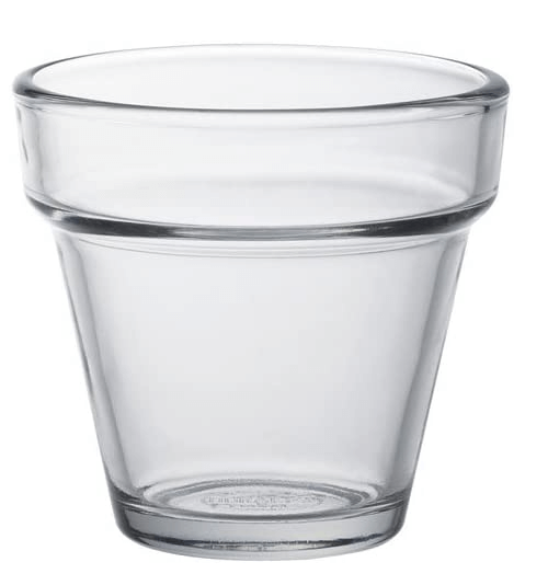 כוס זכוכית קוני מחוסמת נערמת(עציץ) DURALEX AROME 19CL