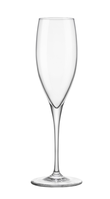 כוס שמפניה זכוכית פרימיום 26CL קריסטלן BORMIOLI