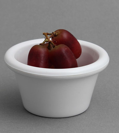 רמקין 90 מ"ל מלמין לבן - 8 ס"מ EFAY