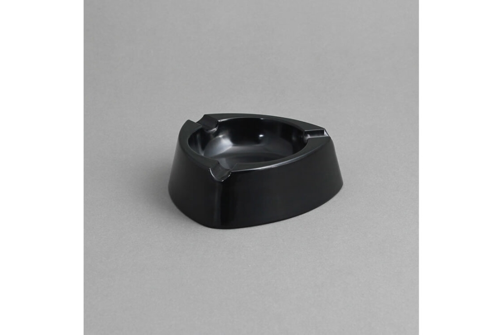 מאפרה משולשת 105 מלמין שחור EFAY 12/144