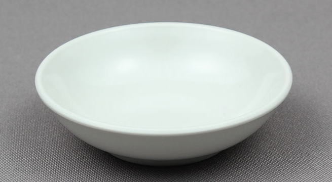 חמאון/רוטביה עגולה 7 ס"מ מלמין לבן EFAY תואם  0180100