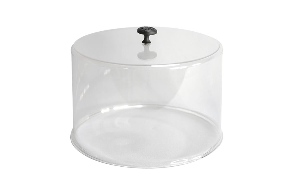 מכסה פעמון עוגה 27 ס"מ עגול  פוליקרבונט