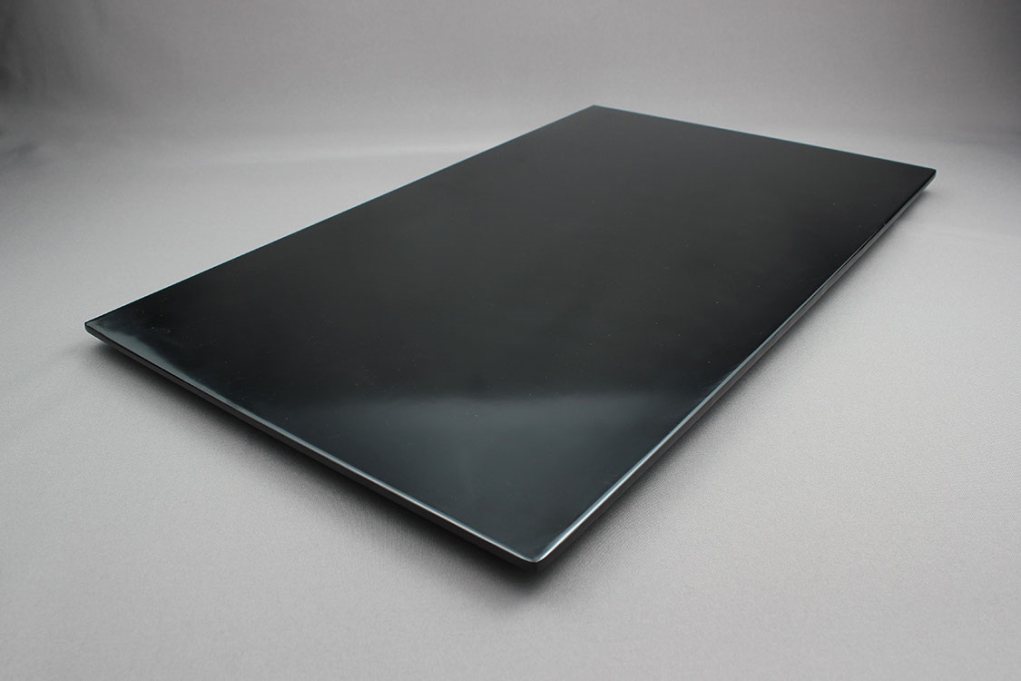 פלטה גסטרונום 1/1 מוגבהת מלמין שחור EFAY