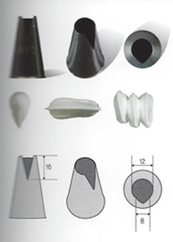 צנטר סנטה נורה קוטר 12 מ"מ פתח 16 מ"מ