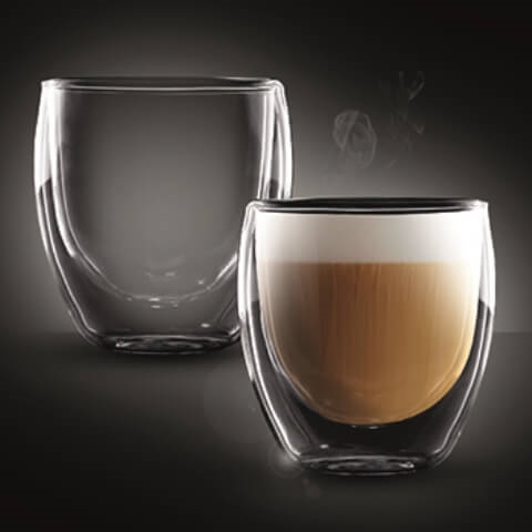 כוס זכוכית כפולה F.A  COLOMBIA CAPPUCCINO 25CL(מחיר יח')