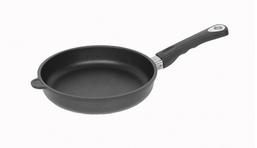 מחבת יציקה אלומיניום 26 ס"מ גבוה ציפוי "לוטן" 526 AMT