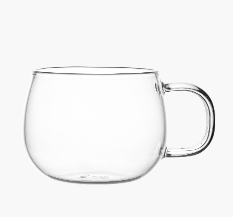 ספל מאג מעוגל זכוכית דקה  GPB26/L  41CL