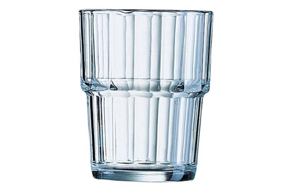 כוס נורווג' מחוסמת נערמת Arcoroc Norvege 16CL