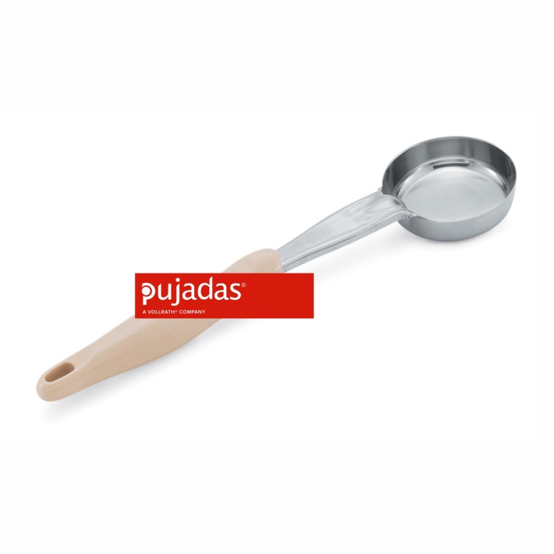 מצקת/כף רוטב פיצה 90 מ"ל 7.4 ס"מ אורך 33 ס"מ ידית צהובה PUJADAS Vollrath