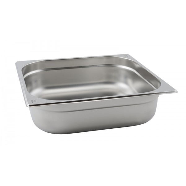 תבנית גסטרונום 2/3/100 (7.5 ליטר) נירוסטה 0.6 מ"מ