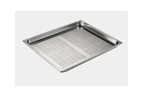 תבנית גסטרונום מחורר 2/1/65 (65/53 ג-6.5 ס"מ)(20 ליטר) נירוסטה 0.8 מ"מ